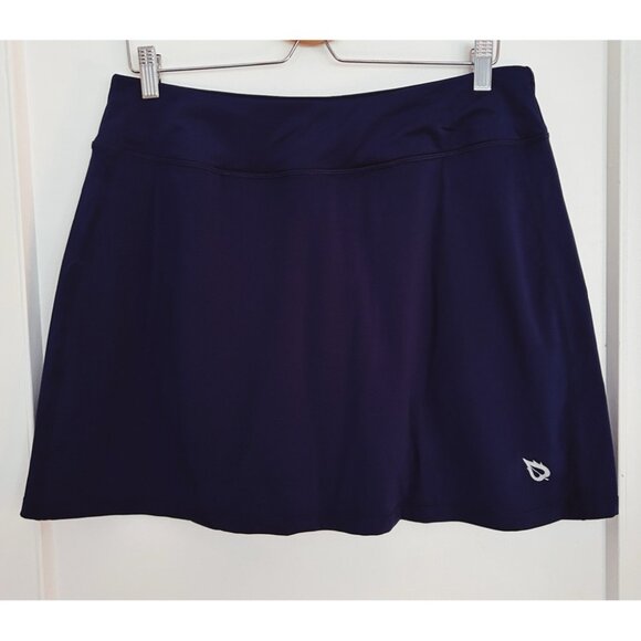 BNWT Navy Blue Bayleaf Tennis Skirt with Built in Shorts Size XL - Picture 1 of 9